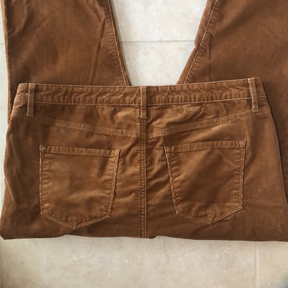 Talbots Corduroy High Waist Ankle Jeggings Sz 16 - Picture 6 of 10